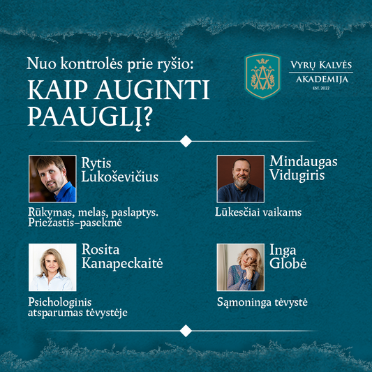 Nuo kontrolės prie ryšio: kaip auginti paauglį?